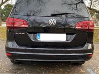 Usado VW Sharan Edition 150 CV (110 kW) 2017 Negro Monovolumen