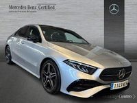 Usado Mercedes A200 AMG line 150 CV (110 kW) 2025 Plata hightech Berlina