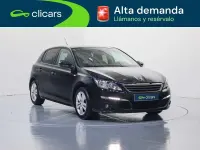 Usado Peugeot 308 Style 110 CV (80 kW) 2017 Negro Utilitario