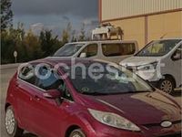 Usado Ford Fiesta Titanium 90 CV (66 kW) 2009 Rojo Berlina