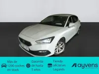Usado Seat Leon Style 110 CV (80 kW) 2021 Blanco Berlina