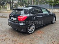 Usado Mercedes A180 AMG line 109 CV (80 kW) 2015 Negro Berlina