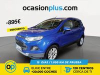 Usado Ford Ecosport Titanium 140 CV (102 kW) 2017 Azul SUV