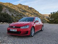 Usado VW Golf VII GTD 184 CV (135 kW) 2013 Rojo Berlina