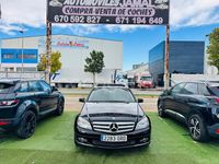 Usado Mercedes C200 Avantgarde 136 CV (100 kW) 2009 Negro Berlina