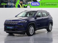 Usado Jeep Compass Longitude 130 CV (95 kW) 2021 Azul SUV