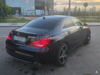 Usado Mercedes CLA220 AMG line 170 CV (125 kW) 2014 Negro Berlina