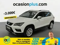 Usado Seat Ateca Style 150 CV (110 kW) 2020 Blanco SUV