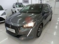 Usado Peugeot 208 Allure 102 CV (75 kW) 2020 Gris Utilitario