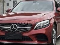 Usado Mercedes C200 160 CV (117 kW) 2020 Granate Berlina