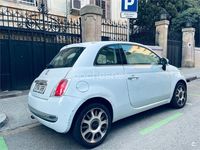 Usado Fiat 500 Sport 100 CV (73 kW) 2009 Azul Descapotable