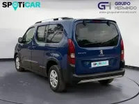 Käytetty Peugeot Rifter Allure 130 HP (95 kW) 2021 Sininen Tila-auto