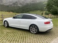 Usado Audi A5 Sportback Sport 190 CV (139 kW) 2015 Blanco Utilitario