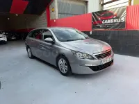Usado Peugeot 308 SW Access 92 CV (67 kW) 2015 Gris / plata Familiar