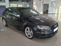 Usado Audi A3 S-Line 184 CV (135 kW) 2014 Negro Berlina