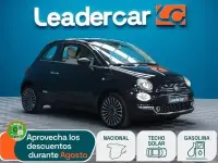 Usado Fiat 500 Lounge 69 CV (50 kW) 2016 Negro Utilitario