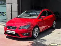 Usado Seat Leon FR 125 CV (91 kW) 2017 Rojo Berlina