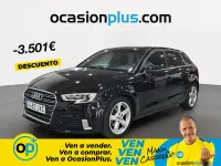 Usado Audi A3 Sport 110 CV (80 kW) 2017 Negro Berlina
