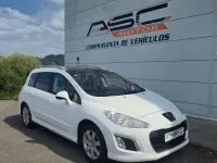 Usado Peugeot 308 SW Active 112 CV (82 kW) 2013 Blanco Familiar