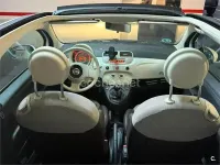 Usado Fiat 500C Lounge 69 CV (50 kW) 2011 Blanco Descapotable