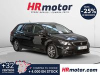 Usado Peugeot 308 Style 131 CV (96 kW) 2021 Negro