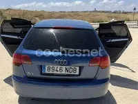 Usado Audi A3 Attraction 105 CV (77 kW) 2007 Azul Utilitario