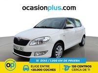 Usado Skoda Fabia Ambition 75 CV (55 kW) 2015 Blanco Utilitario