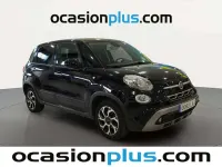 Usado Fiat 500L Cross 95 CV (69 kW) 2021 Negro Monovolumen