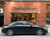 Usado Mercedes CLA200 AMG line 136 CV (100 kW) 2014 Negro Berlina