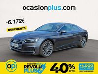 Usado Audi A5 S-Line 190 CV (139 kW) 2018 Gris Coupe