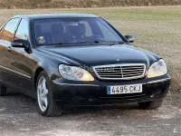 Usado Mercedes S500L 306 CV (225 kW) 2003 Negro Berlina