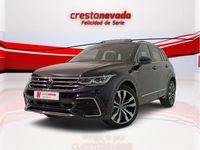Usado VW Tiguan R-line 150 CV (110 kW) 2022 Negro SUV