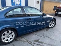Usado BMW 318 118 CV (86 kW) 2002 Azul Coupe
