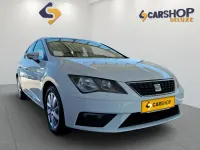 Usado Seat Leon Style 110 CV (80 kW) 2017 Blanco Berlina