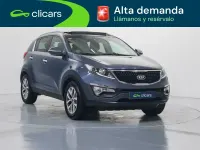 Usado Kia Sportage 135 CV (99 kW) 2015 Gris SUV