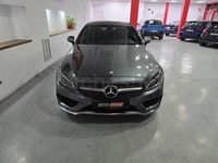 Usado Mercedes C220 AMG line 170 CV (125 kW) 2016 Gris / plata Coupe