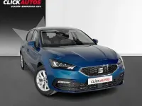 Usado Seat Leon Style 116 CV (85 kW) 2025 Azul Familiar