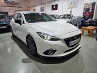 Używany Mazda 3 Luxury 150 KM (110 kW) 2014 Biały Sedan/Limuzyna
