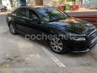 Usado Audi A4 143 CV (105 kW) 2009 Negro Berlina