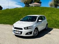 Usado Chevrolet Aveo LTZ 95 CV (69 kW) 2013 Blanco Berlina