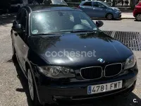 Usado BMW 118 122 CV (89 kW) 2007 Negro Utilitario
