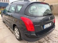 Usado Peugeot 308 SW Access 120 CV (88 kW) 2013 Negro Familiar
