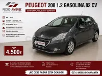 Usado Peugeot 208 Allure 82 CV (60 kW) 2012 Gris / plata Utilitario