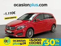 Usado Mercedes B180 109 CV (80 kW) 2016 Rojo Monovolumen