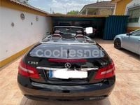 Usado Mercedes E350 Avantgarde 231 CV (169 kW) 2011 Negro Descapotable