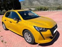 Usado Peugeot 208 Active 75 CV (55 kW) 2021 Naranja Utilitario