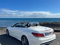 Usado Mercedes E220 Elegance 170 CV (125 kW) 2013 Blanco Descapotable