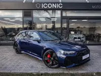 Usado Audi RS6 600 CV (441 kW) 2020 Azul Familiar
