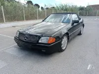 Usado Mercedes SL320 231 CV (169 kW) 1993 Negro Descapotable