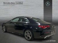 Usado Mercedes CLA200 151 CV (111 kW) 2021 Negro Berlina